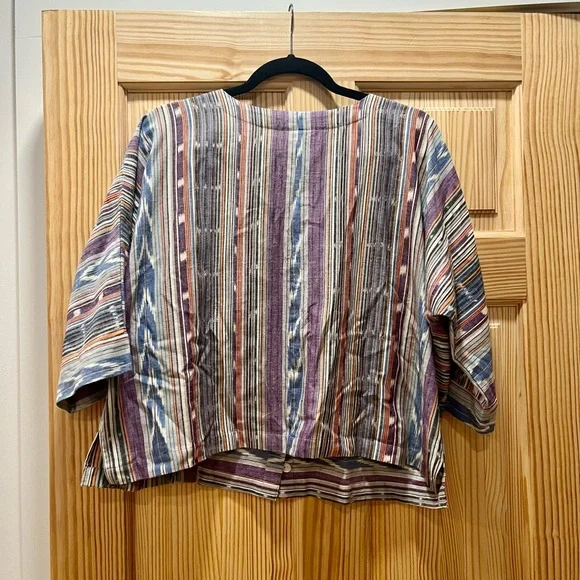 Boho cropped shirt - Picture 4 of 4